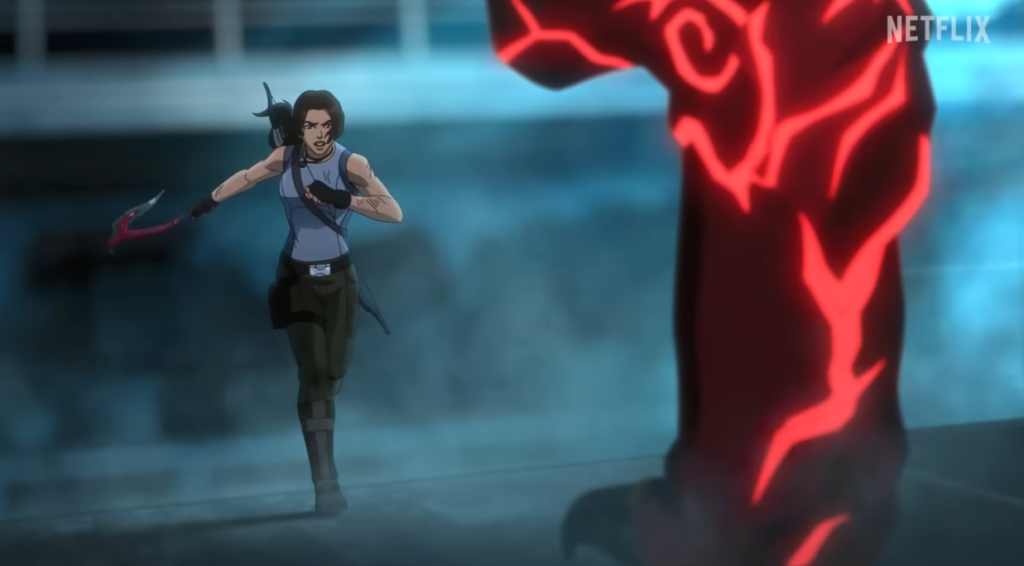 THE LEGEND OF LARA CROFT Anime