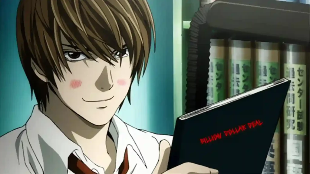 Light Yagami Blushing