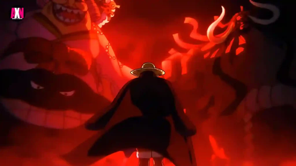 Luffy passing through Big mama and Kaido