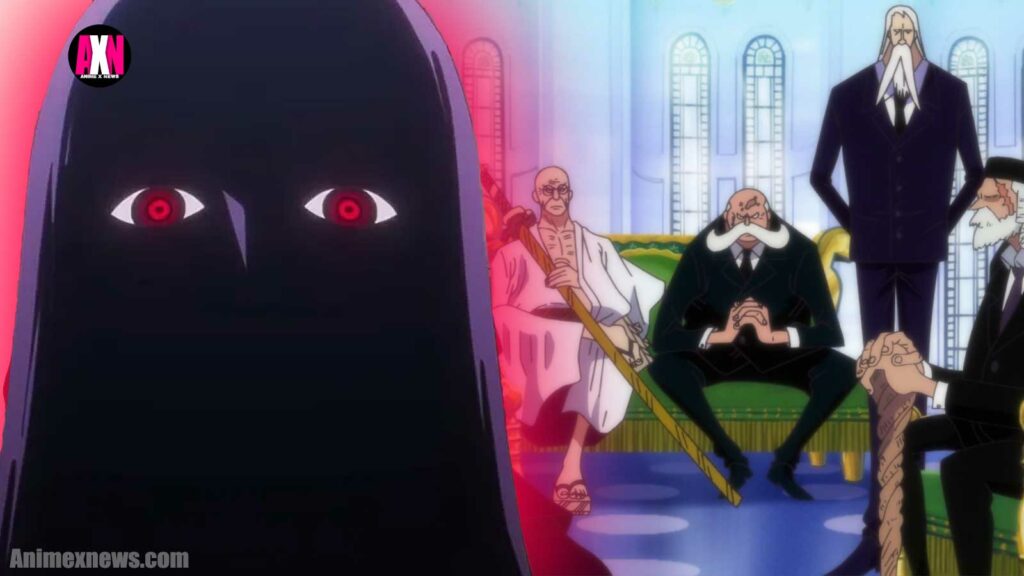 one piece, five elders and imu sama