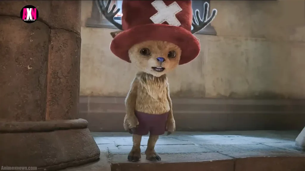 chopper revealing himself for one piece live action: tony chopper