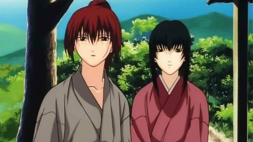 tomoe yukishir and kenshin from rurouni kenshin trust and betrayal