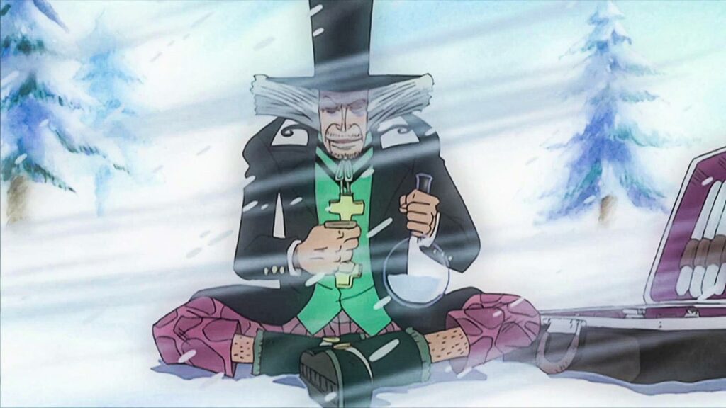 hiriluk blasting himself away in one piece drum island arc