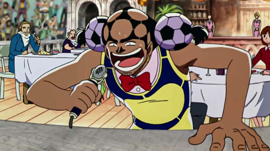 eiichiro oda character odacchi commentary in stadium in one piece ova