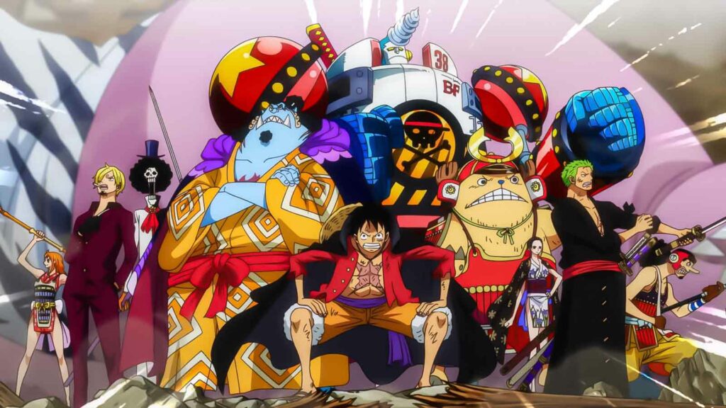 one piece current straw hat crew